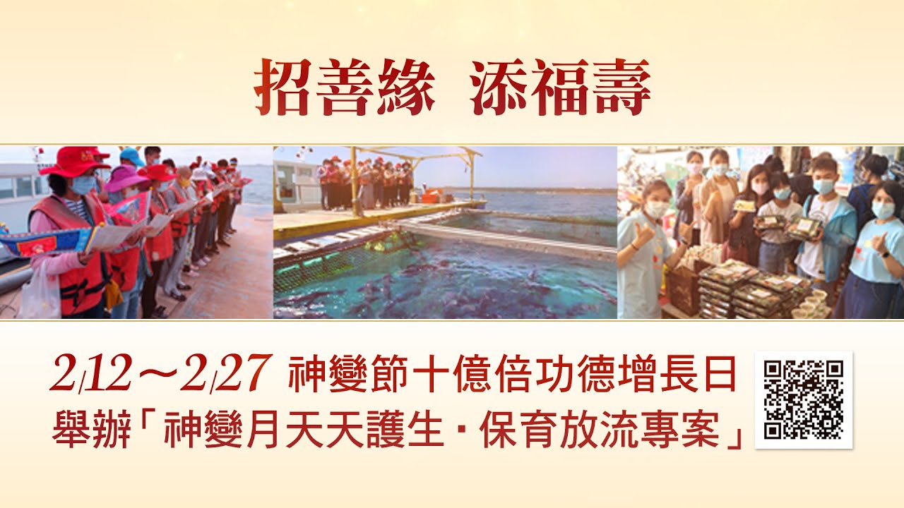 慈悲救護生命!【神變月天天護生‧保育放流專案】開放登記中