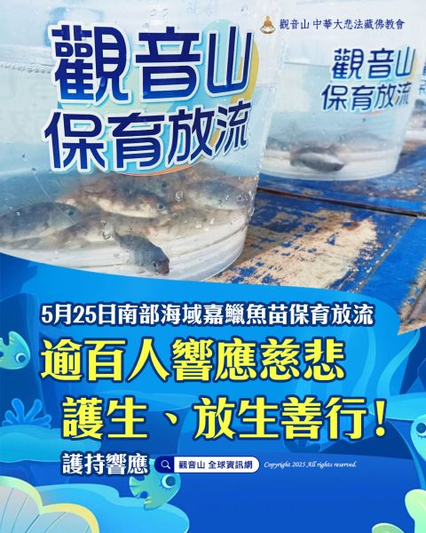 liferelease250525 (5) 魚苗放流觀音山